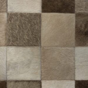 Patchwork Kuhfell natürlich Muster Nahaufnahme