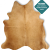 Echtes Kuhfell cognac 225x200 cm - Natürliches Rinderfell
