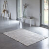 Patchwork Kuhfell Teppich weiss 180x120 cm