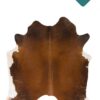 Echtes Kuhfell cognac 210x195 cm - Natürliches Rinderfell