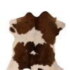 Mini Kuhfell braun-weiss 90x80 cm - Echtes kleines Rinderfell