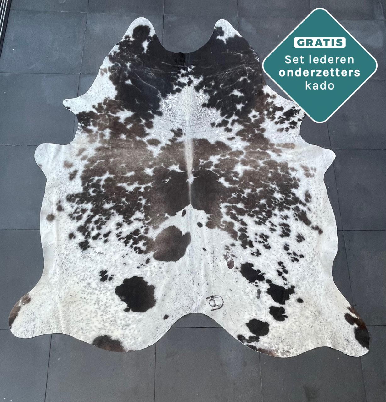 Echtes Kuhfell bunt 250x200 cm XL Extra groß - Natürliches Rinderfell