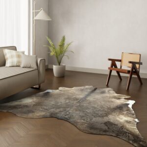 Echtes Kuhfell kastanienbraun 230x210 cm - Natürliches Rinderfell