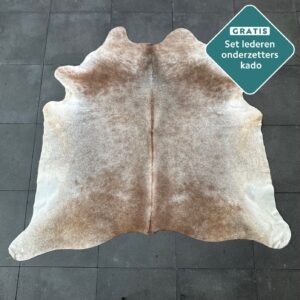 Kuhfell Teppich camel Detailansicht natürliche Zeichnung