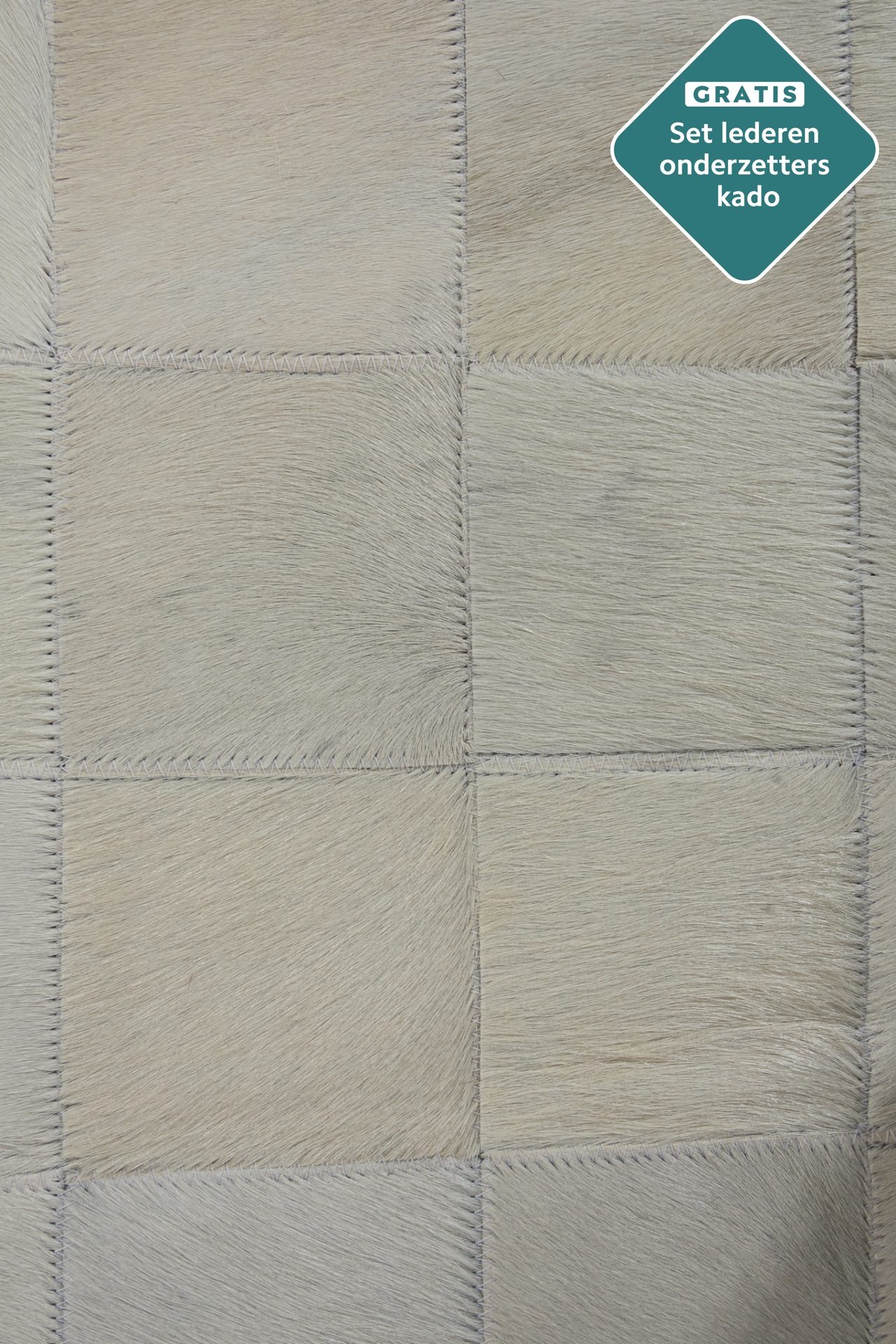 Patchwork Kuhfell natürlich Muster Nahaufnahme