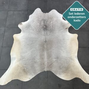 Kuhfell Teppich grau Detailansicht natürliche Zeichnung