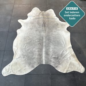 Kuhfell Teppich grau Detailansicht natürliche Zeichnung