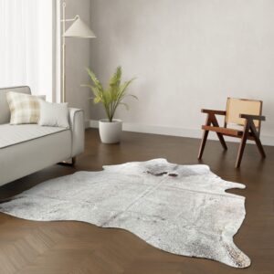 Echtes Kuhfell Salt and Pepper 230x190 cm - Natürliches Rinderfell