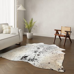 Echtes Kuhfell Salt and Pepper 220x190 cm - Natürliches Rinderfell