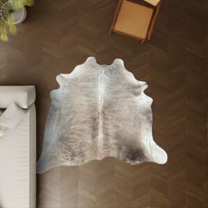 Rinderfell gestromt 210x200 cm hochwertig gegerbt