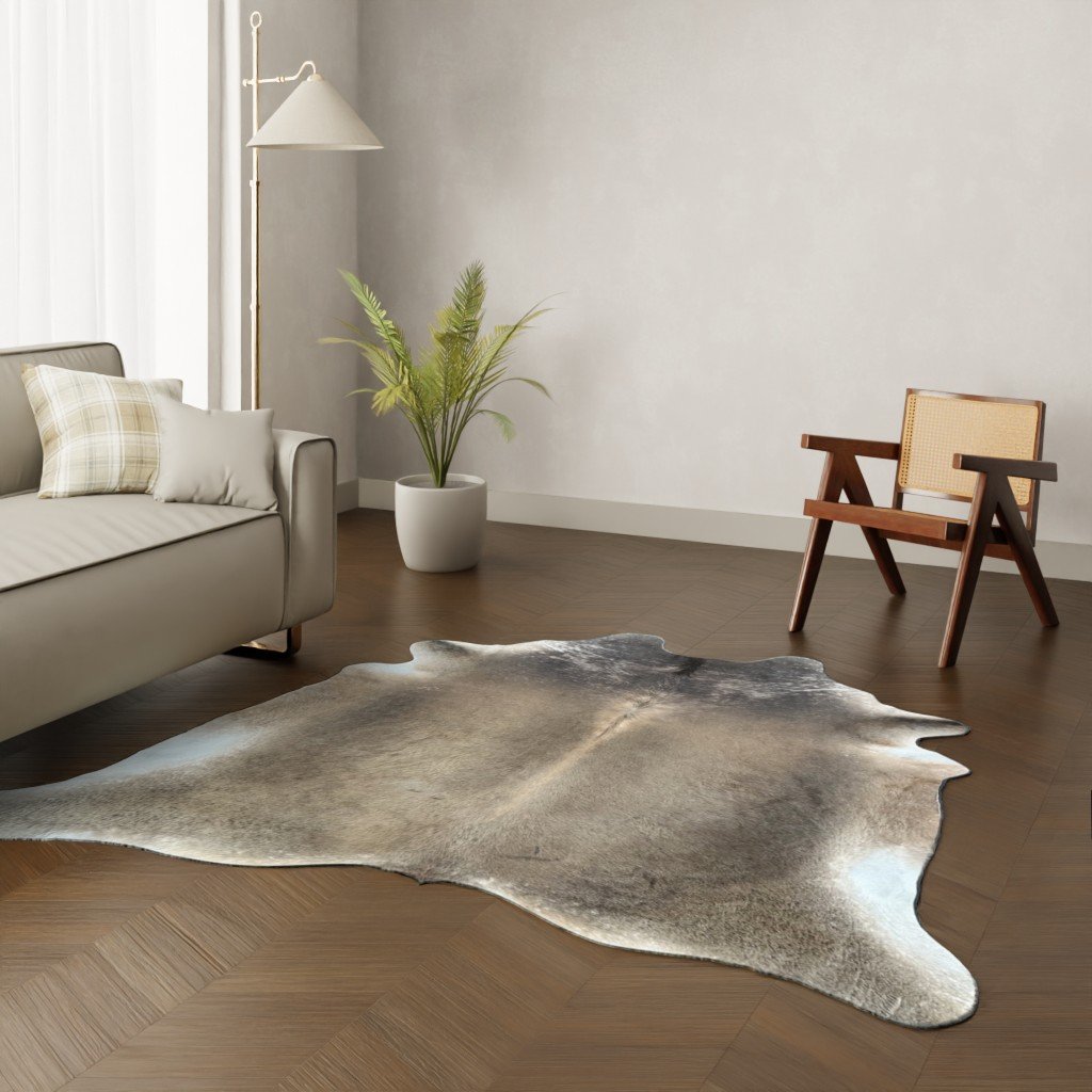 Echtes Kuhfell natürlich 220x190 cm Spezial - Natürliches Rinderfell