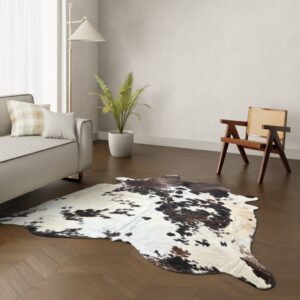 Echtes Kuhfell Tricolor 230x210 cm - Natürliches Rinderfell