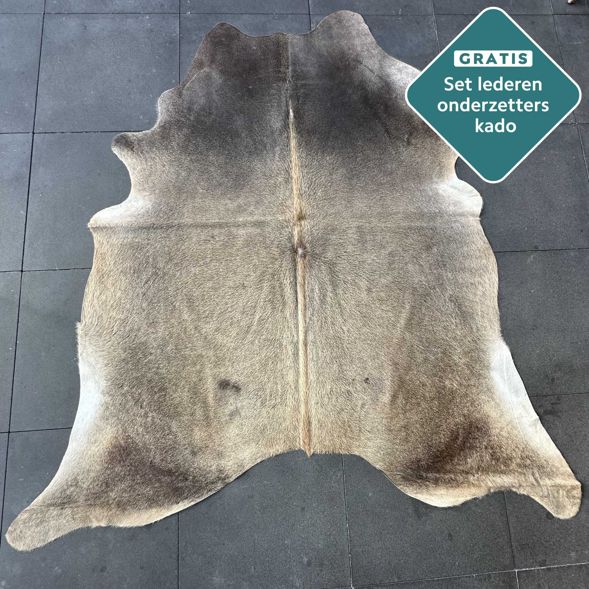 Kuhfell Teppich natürlich Detailansicht natürliche Zeichnung