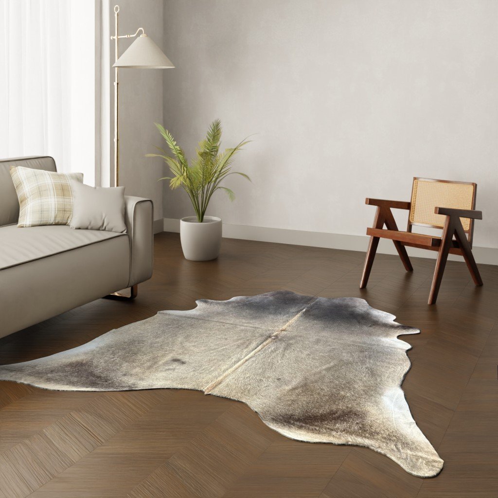 Echtes Kuhfell natürlich 220x200 cm Spezial - Natürliches Rinderfell
