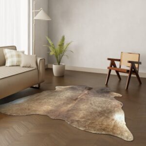 Echtes Kuhfell braun 230x210 cm Spezial - Natürliches Rinderfell