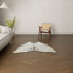 Kalbsfell Salt and Pepper Nahaufnahme Muster und Textur