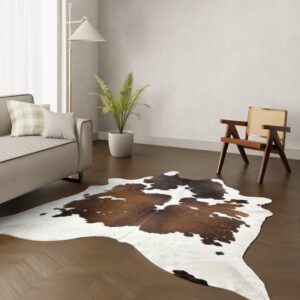 Echtes Kuhfell Tricolor 230x190 cm - Natürliches Rinderfell