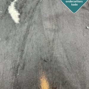 Natürliches Rinderfell Tricolor 250x190 cm Nahaufnahme Fell-Muster