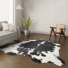 Echtes Kuhfell Tricolor 240x230 cm XL Extra groß - Natürliches Rinderfell