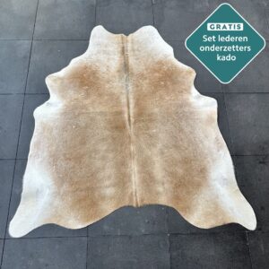 Kuhfell Teppich braun Detailansicht natürliche Zeichnung