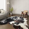 Echtes Kuhfell Tricolor KOLOSSAL 280x240 cm - Natürliches Rinderfell
