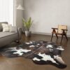 Echtes Kuhfell Tricolor 240x220 cm XL Extra groß - Natürliches Rinderfell
