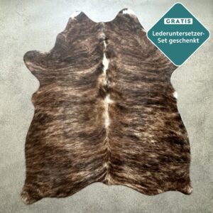 Mini-Kuhfell brindle 170x140 cm.
