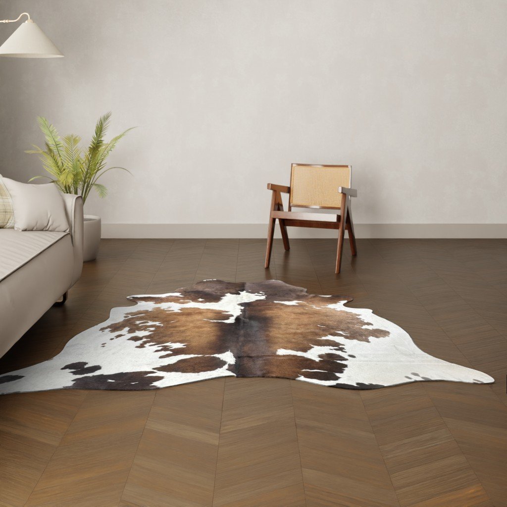 Kuhfell Tricolor 220x200 cm.