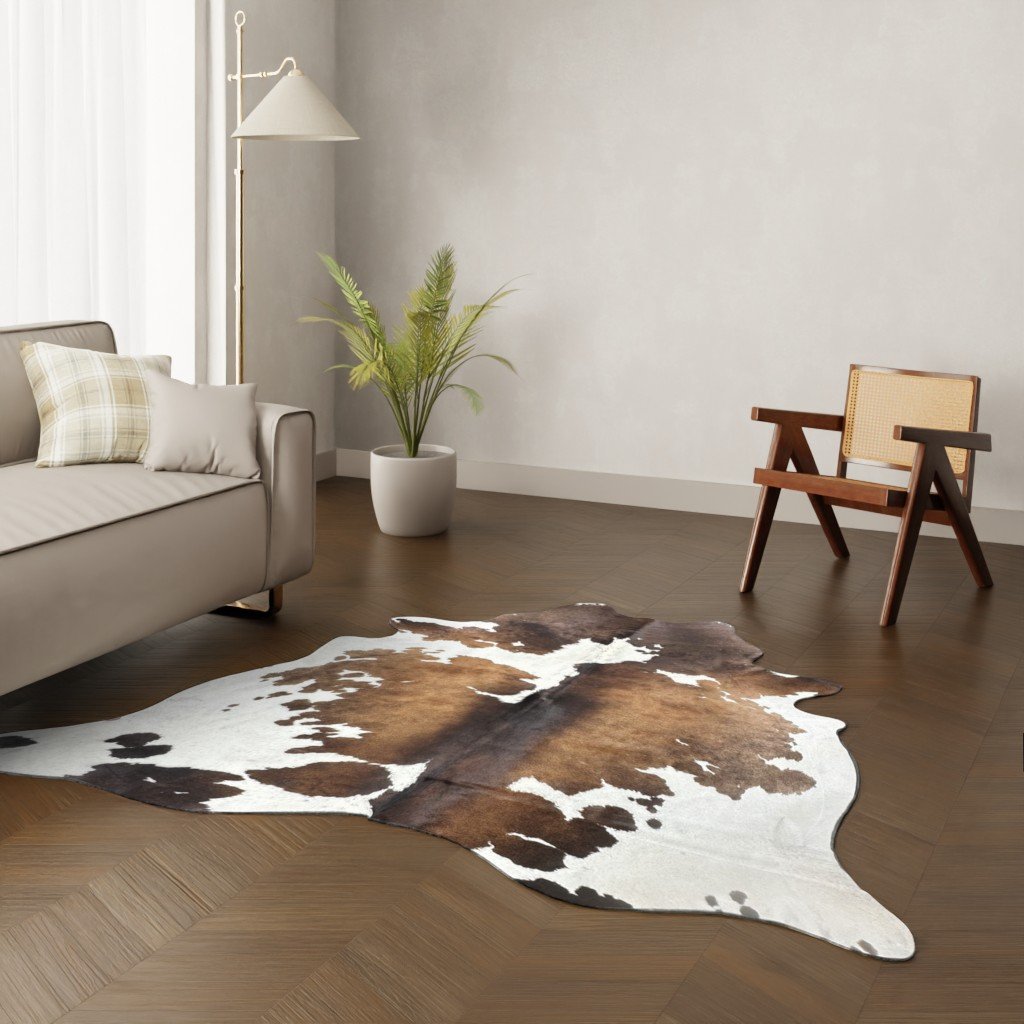 Kuhfell Tricolor 220x200 cm.