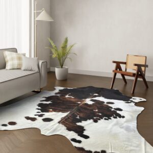 Kuhfell-Teppich Tricolor 270x220 cm. KOLOSSAL