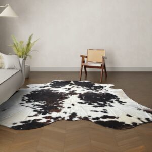 Kuhfell-Teppich Tricolor 280x250 cm. KOLOSSAL
