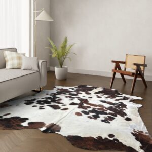 Kuhfell-Teppich Tricolor 290x250 cm. KOLOSSAL