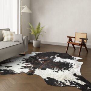 Kuhfell-Teppich Tricolor 270x230 cm. KOLOSSAL