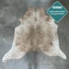 Echtes Kuhfell kupfer 250x220 cm XL Extra groß - Natürliches Rinderfell