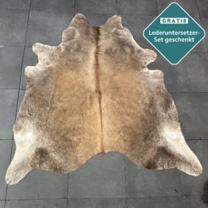 Kuhfell Teppich natürlich Detailansicht natürliche Zeichnung