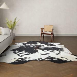 Kuhfell-Teppich Tricolor 280x250 cm. KOLOSSAL