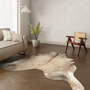 Kuhfell-Teppich kupfer 240x210 cm. XL-EXTRA