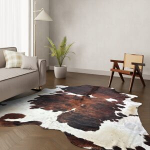 Kuhfell-Teppich Tricolor 280x250 cm. KOLOSSAL