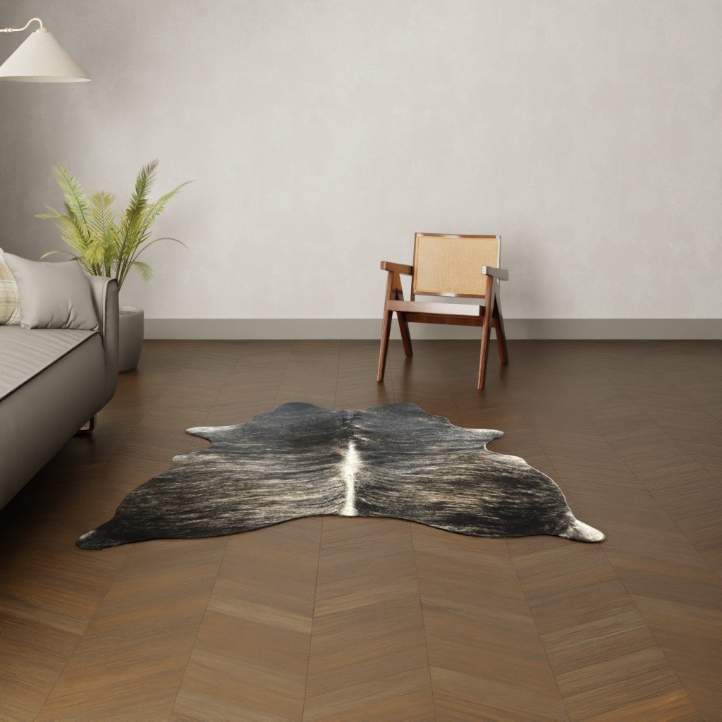 Mini-Kuhfell brindle 170x150 cm.