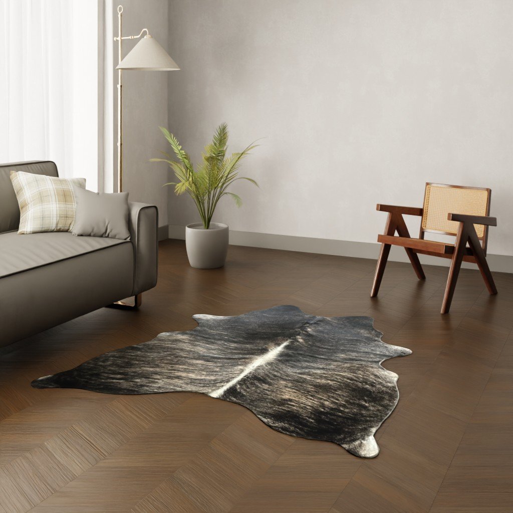 Mini-Kuhfell brindle 170x150 cm.