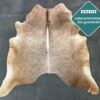 Echtes Kuhfell taupe 200x180 cm - Natürliches Rinderfell