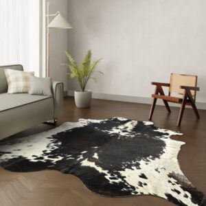 Kuhfell-Teppich Tricolor 260x230 cm. KOLOSSAL