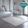 Patchwork Kuhfell Teppich weiss 180x120 cm