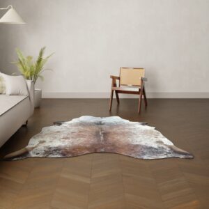 Kuhfell-Teppich Salt and Pepper 200x180 cm.