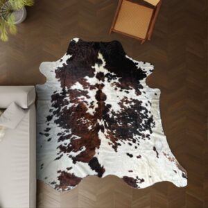 Kuhfell-Teppich Tricolor 270x240 cm. KOLOSSAL