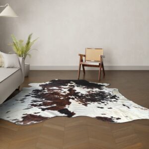 Kuhfell-Teppich Tricolor 270x240 cm. KOLOSSAL