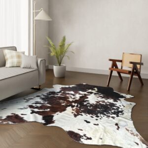 Kuhfell-Teppich Tricolor 270x240 cm. KOLOSSAL
