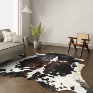 Kuhfell-Teppich Tricolor 260x240 cm. KOLOSSAL