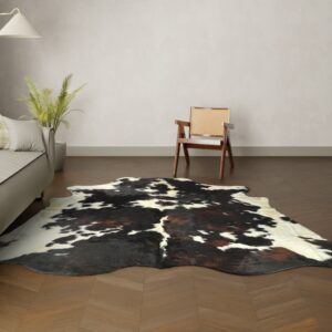 Kuhfell-Teppich Tricolor 260x240 cm. KOLOSSAL