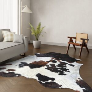 Kuhfell-Teppich Tricolor 260x220 cm. KOLOSSAL